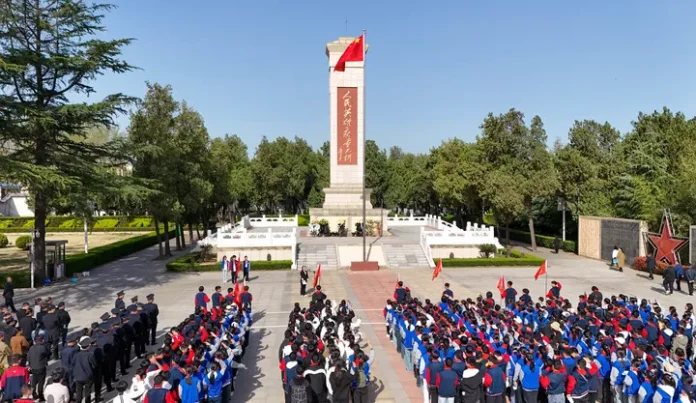 Anti-fascist-Students-China-Prade-Exhibition-Xinhua