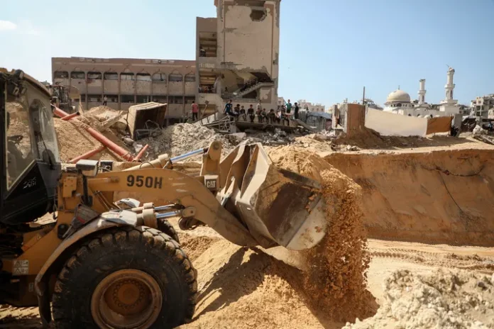Egypt-Gaza-Hostage Remains-Xinhua