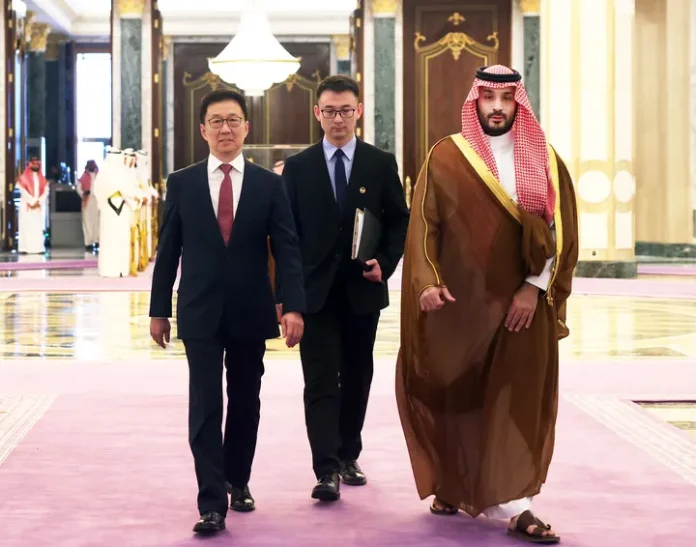 Han Zheng-Salman Shah-Saudi Arabia-Xinhua