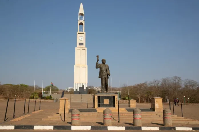 War-Memorial-Tower-Hastings-Kamuzu-Banda-Capital-Lilongwe-Xinhua