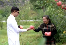 پاکستانی طالب علم کا چینی دیہات کا سفر، رسیلے پھلوں کے ذائقوں نے دل موہ لیا